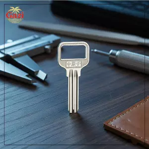 Bộ chìa khóa E118 nk 2 Pa Thép không gỉ bền bỉ Chống rỉ Kích thước chính xác cho phòng khách sạn Sử dụng sao chép chìa khóa [VN]