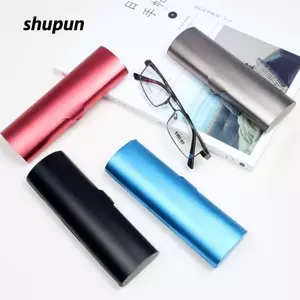 Kính nhôm SHUPUN, Kính mắt siêu nhẹ mờ mờ, Kính mắt chống áp lực vỏ cứng dành cho nữ