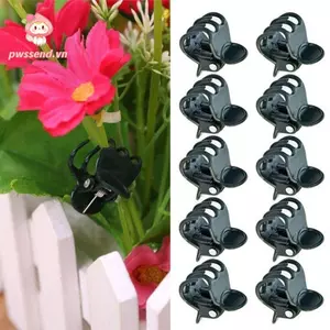 Kẹp ghép PWSSEND, Đồ dùng Dụng cụ làm vườn Kẹp cây nho, Nhựa bền 6 móng lan Hỗ trợ hoa lan Kẹp hoa lan Cây thân cây