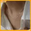 VFZ Chất Lượng Cao Mỏng Xương Rắn Nelace Dành Cho Nữ Bé Gái Tinh Tế Dainty Nelace Đơn Giản Xương Đòn Dây Chuyền Dự Tiệc Phụ Kiện Trang Sức Louislifecool