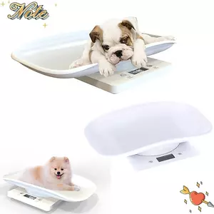 NOTE1 Kỹ Thuật Số Cân Thú Cưng Mèo Con Dụng Cụ Cân Cho Chó Mèo Nhỏ Chó Con Có Khay Cân LCD