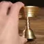 Ziyulinyuk 1 Chân Đế Nến Đồng Bơ Đèn Dài Candlesti Đặt Nến Đồng Cốc Trang Trí Nhà VN