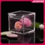 JASMINE 1 Hộp Acrylic Trong Suốt Có Nắp Nhựa Tổ Chức Quà Tặng Nhỏ Vuông Paing Hộp Đựng Thực Phẩm Kẹo Bảo Quản Cho Gia Đình JASMINE
