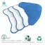 8 Gói Thay Thế Cây Lau Nhà Hơi Nước Miếng Lót Làm Sạch Cho Vax S85-CM Hơi Nước Microfibre Làm Sạch Cây Lau Nhà Miếng Lót Bụi