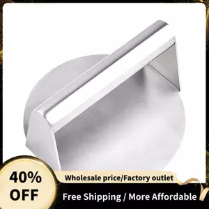 Burger Press, Round Smash Burger Press, Bộ phụ kiện vỉ nướng, Hamburger Patty Maker và Bóp mỡ