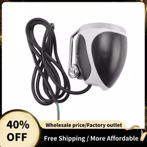 Đèn Ebike 24V36V48V Đèn Trước LED Có Sừng Xe Đạp Điện Đèn Pha Cho Xe Tay Ga Xe Máy MTB Xe Ba Bánh