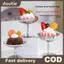 Doutie Thép Không Gỉ Salad Cốc Thực Phẩm Cốc Kem Cốc Cốc Retro Món Tráng Miệng Bát Trái Cây Sữa Chua Ốc Bát Dụng Cụ Nhà Bếp Gia Đình VN
