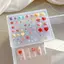 XUAN Silicone Nail Art 3D Mold Star Heart Patterns Non-Sti Easy Demold để trang trí móng tay DIY Làm móng tay Salon Người mới bắt đầu VN