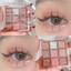 {WELV}9 Tone Eyeshadow Palette with Nude For champagne Caramel for Eyes Face Multi Use