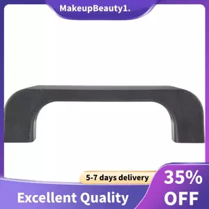 Tủ cửa Tay cầm kéo hình chữ nhật bằng nhựa màu đen 5.2 "