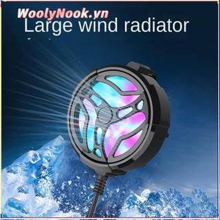 Quạt làm mát điện thoại WOOLYNOOK, Tản nhiệt điện thoại di động Turbo Hurricane trọng lượng nhẹ, Khóa co giãn USB di động ABS + PC Bộ tản nhiệt USB Điện thoại di động