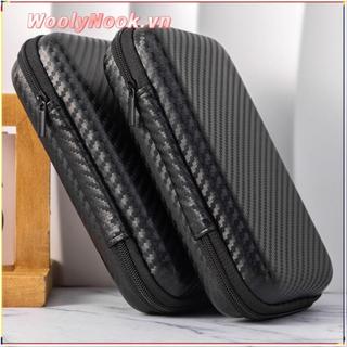 Túi đựng tai nghe WOOLYNOOK, Hộp lưu trữ phụ kiện kỹ thuật số EVA chống sốc, Vỏ bảo vệ ổ cứng bền chống mài mòn di động