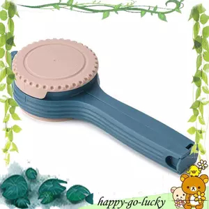 Kẹp đựng đồ ăn nhẹ Dụng cụ sắp xếp nhà bếp Kẹp đựng đồ ăn nhẹ Dụng cụ sắp xếp nhà bếp Túi bảo quản thực phẩm Kẹp niêm phong Nắp nhựa Kẹp kín có vòi rót màu hồng