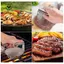 Smash Burger Press- Máy làm Patty chống dính bằng thép không gỉ cho vỉ nướng phẳng, Hamburger dụng cụ nhà bếp 6,3 "