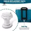 Ổ cắm thoát nước làm mát ba lần Ổ cắm thoát nước tiêu chuẩn 1,5 "cho 50 Qt, 58 Qt,