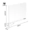 Kệ chia Acrylic tủ quần áo để ngăn quần áo tổ chức rõ ràng, vách ngăn kệ sách