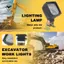Đèn làm việc máy xúc 11039846 Dành Cho Xe EC140 EC160 EC210 EC290 L110E L50D L60F L70D L70E L70F L90D L90E MT2000