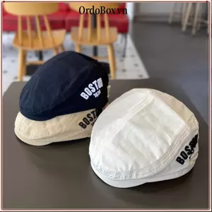Mũ trùm đầu ORDOBOX, Mũ nồi thêu BOSTON thời trang, Mũ báo nhẹ thu đông