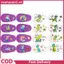 XUAN 8 Miếng Dán Mắt Dính Dễ Thương Dùng Một Lần Thoáng Khí Băng Thiếu Thị Bảo Vệ Thị Lực Cho Trẻ Em Bé Gái Bé Trai VN