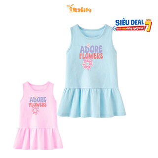 Đầm váy thun sát nách bé gái Rabity 952.901