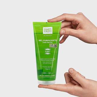Gel rửa mặt cho da dầu mụn martiderm acniover purifying gel (200ml)