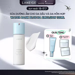 Sữa Dưỡng Phục Hồi Và Cân Bằng Độ Ẩm Chuyên Sâu Laneige Water Bank Blue HA Emulsion Oily 120ml
