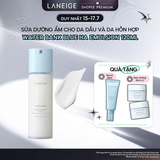 Sữa Dưỡng Phục Hồi Và Cân Bằng Độ Ẩm Chuyên Sâu Laneige Water Bank Blue HA Emulsion Oily 120ml