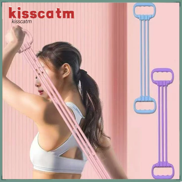 Dây kháng lực có thể điều chỉnh HOT Dây kháng lực thân thiện với du lịch Hình có thể điều chỉnh 8 Dây kháng lực để co giãn vai cánh tay – đeo tập luyện sức mạnh đàn hồi 6 ống dành cho nam