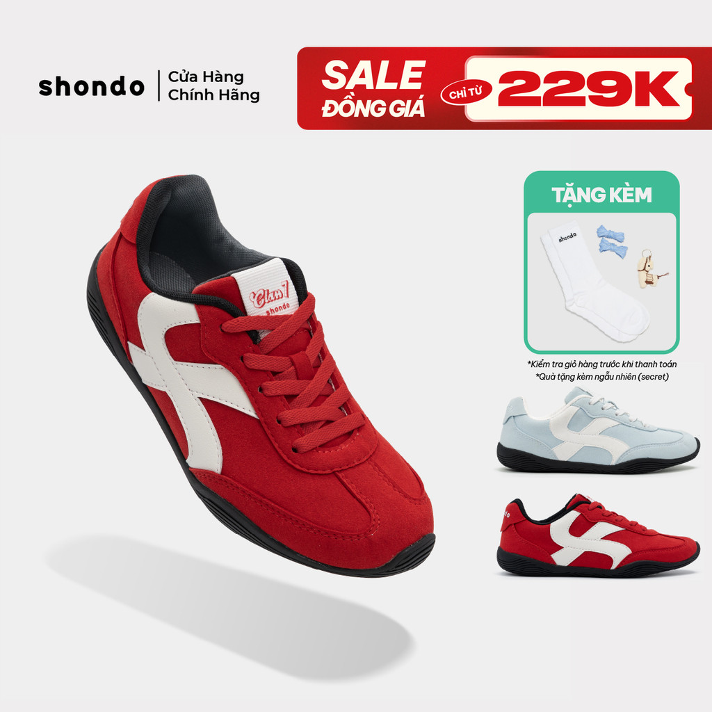 Giày sneaker unisex Shondo Class 7