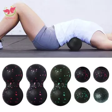 OPTIMAL LIMIT EPP Bóng Massage, Bóng Massage Đậu Phộng Co Giãn Mật Độ Cao, Phụ Kiện Tập Thể Dục Massage Nhẹ EPP Lacrosse Myofascia Bóng Sau Chân Cột Sống Cổ Tử Cung