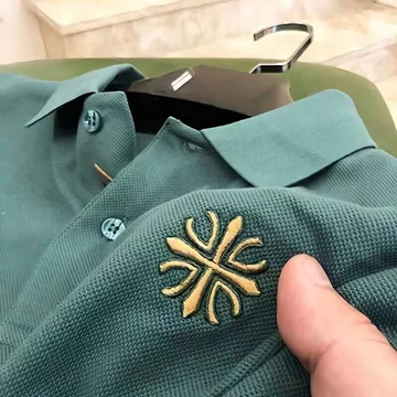 áo nam có cổ áo có cổ nam Áo polo nam, áo thun ngắn tay thường ngày mùa hè, áo polo nam cho thanh niên và trung niên, chất liệu mát mẻ, áo rộng cổ bẻ thêu họa tiết cho nam
