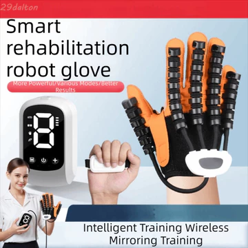 Găng Tay Robot Phục Hồi Chức Năng DALTON, Găng Tay Huấn Luyện Gương Tự Hỗ Trợ Năm Cánh, Dụng Cụ Phục Hồi Tập Luyện Có Thể Điều Chỉnh Điện Trở Nóng Di Động Huấn Luyện Ngón Tay Phục Hồi Đột quỵ
