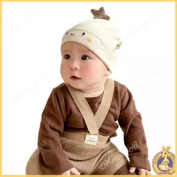 OMG * Mũ dễ thương Mũ lưỡi trai mềm mại cho bé Mũ lò xo hoạt hình Mũ lưỡi trai co giãn cho bé