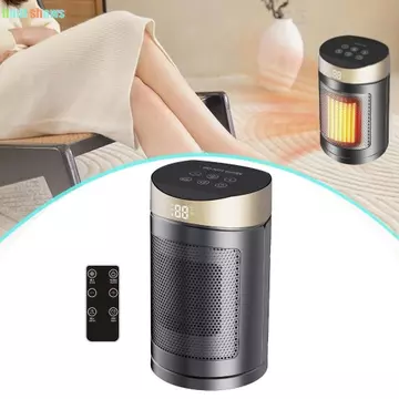 GIỚI HẠN SHOW Máy sưởi không khí nóng, Màn hình LED sưởi nhanh Máy sưởi điện, Hẹn giờ sưởi ấm an toàn Điều khiển từ xa Tiết kiệm năng lượng Máy sưởi không khí ấm Sử dụng mùa đông