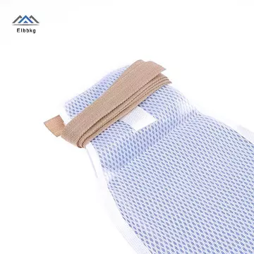 ELBBKG 1 Chiếc Găng Tay Hạn Chế Y Tế Có Thể Tháo Rời Giường Bệnh Nhân Chống Rơi Tay Ràng Buộc Bảo Vệ Người Cao Tuổi Chống Trầy Xước Găng Tay Cố Định Mới
