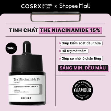 COSRX Tinh chất The Niacinamide 15 Serum 20mL