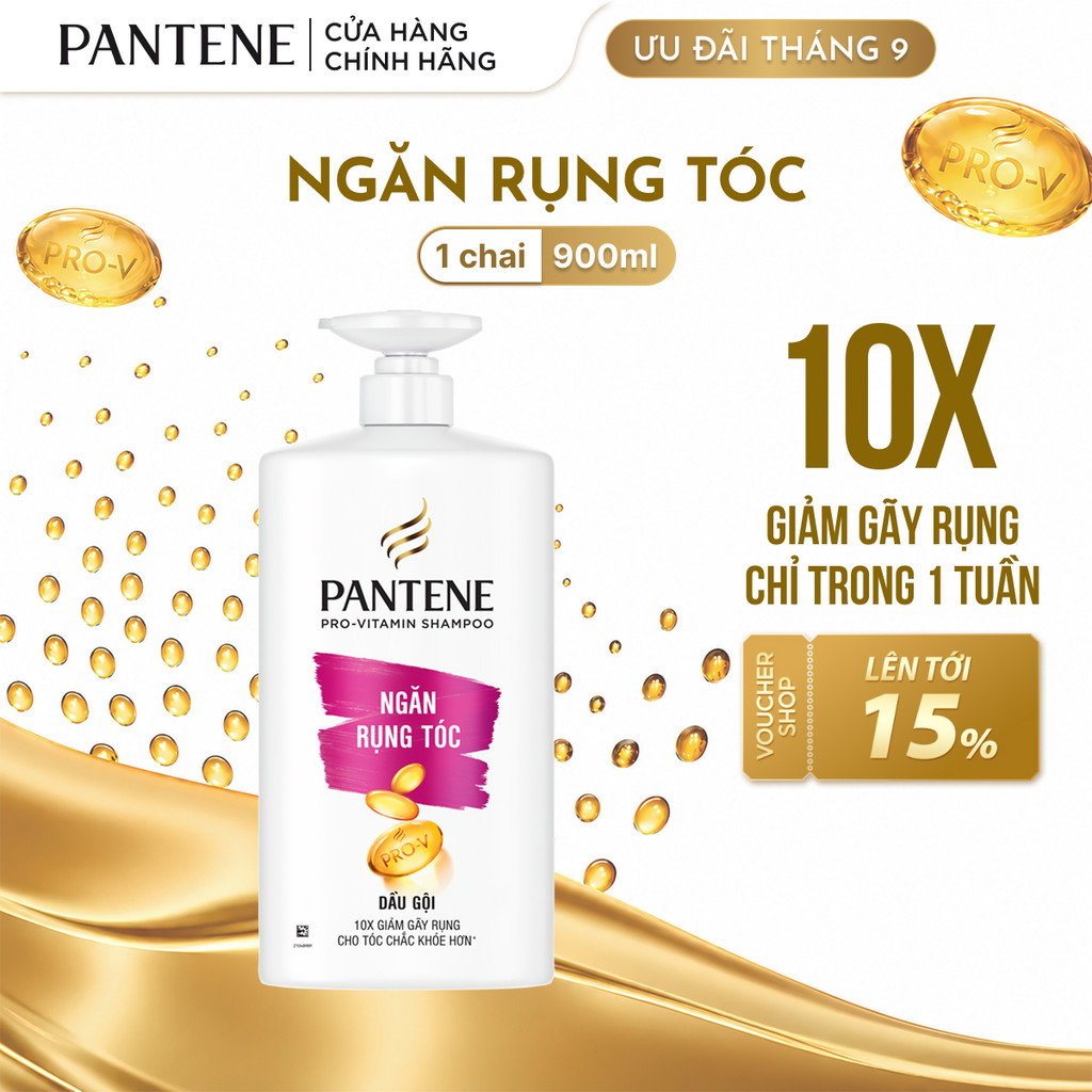 Dầu Gội PANTENE Ngăn Rụng Tóc Chai 900ML