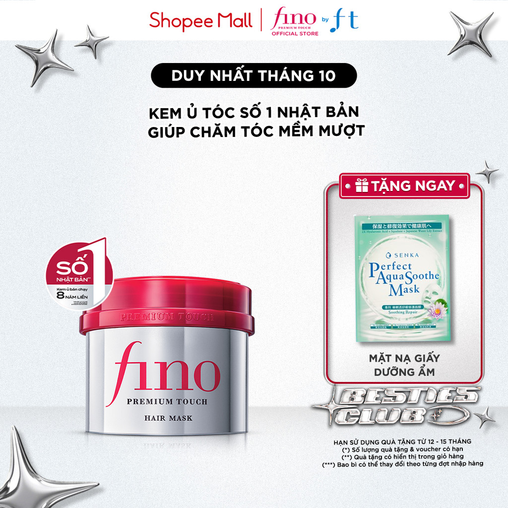 KEM Ủ TÓC CAO CẤP FINO PREMIUM TOUCH B 230G