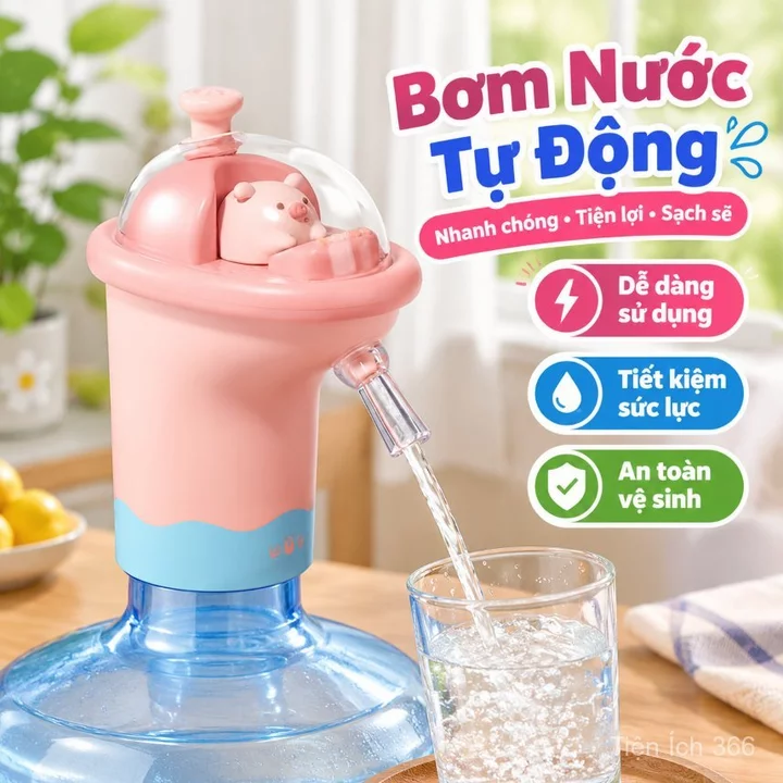 Máy hút nước bình nước máy lọc nước bơm điện hút nước lấy nước bình nước khoáng nhấn