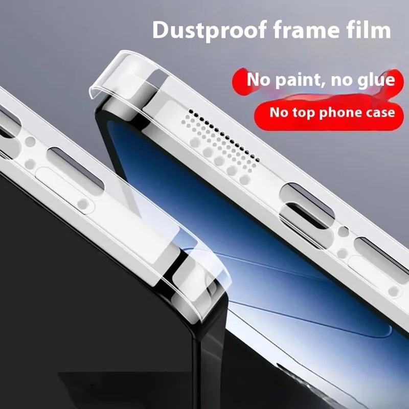 Dành Cho Xiaomi 17ProMax 17Pro Xiaomi17 2 Bộ Phim Bên HD / Mờ Bên Bảo Vệ Miếng Dán Biên Giới Cho Xiaomi 17 Pro Max Chống Trầy Xước Hydrogel Khung Bảo Vệ Phim