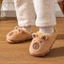 Giày Cotton GAVESTO, Dép Trẻ Em Capybara Ấm Áp, Giày Làm Dày Dễ Thương Mềm Mại Chống Trơn Trượt Mùa Đông