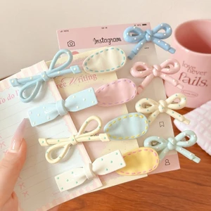 Set 12 Kẹp Tóc Mái Nhỏ Dễ Thương Phong Cách Hàn Quốc Cho Bé Gái - Phụ Kiện Tóc