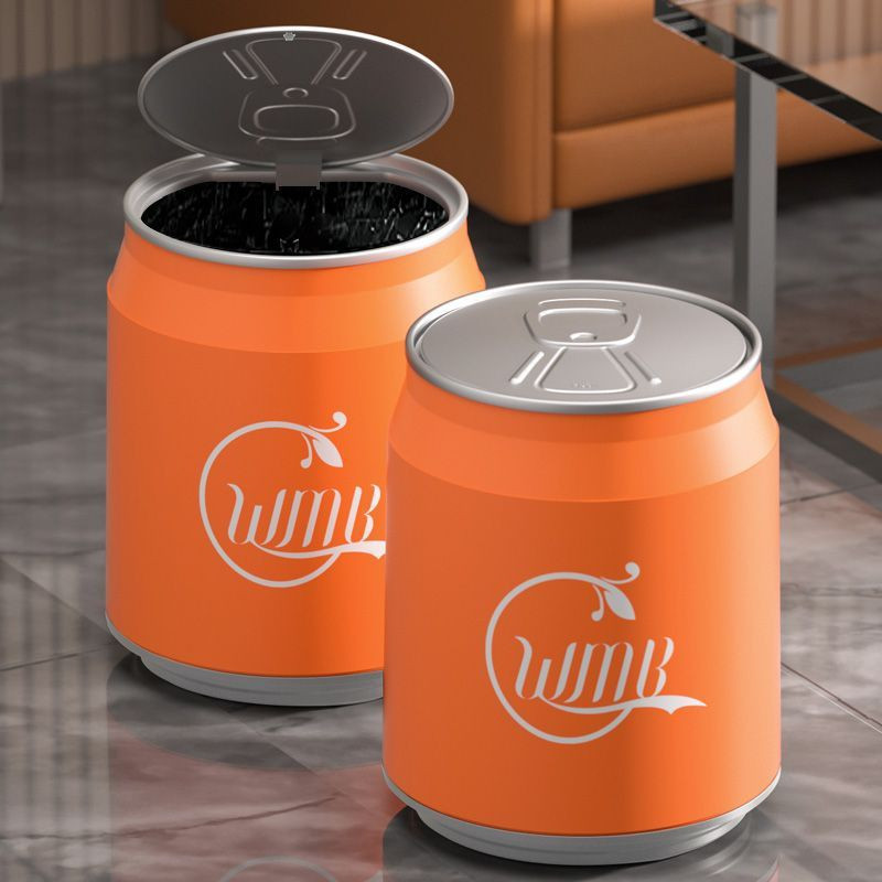 Thùng Rác Coke Dung Tích 13L Home, Hộp Đựng Rác Nhỏ Gọn Có Nắp Ấn, Cho Phòng Khách, Phòng Tắm, Ô Tô