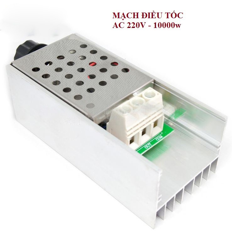 Mô-đun điều tốc động cơ AC 6000W - Đi kèm chiết áp, điều chỉnh tốc độ mượt mà