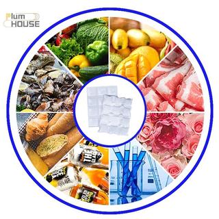 PlumHOUSE Có Thể Tái Sử Dụng Gel Túi Đá Tự Động Hấp Thụ Nước Cách Nhiệt Ice Pack Đau Lạnh Nén Túi Làm Mát Thực Phẩm Giữ Tươi Ice Pack VN