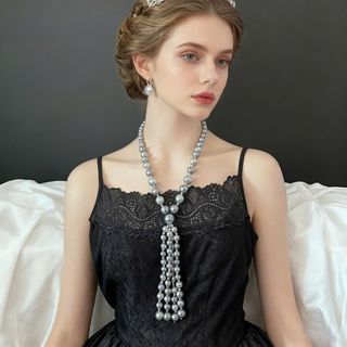 [N1144] Vòng Cổ, Dây Chuyền Hạt Ngọc Trai Nhân Tạo Thời Thượng, Trẻ Trung Thanh Lịch Cho Nữ - DAISYN