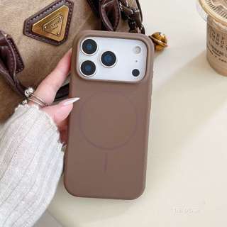 Ốp điện thoại silicon lỏng màu trơn thời trang cho iPhone 17 16 Pro Max 17 Air 17Pro Vỏ chống sốc mềm