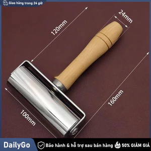 Con lăn xử lý bề mặt da - Giúp keo bám đều, nâng cao chất lượng thành phẩm