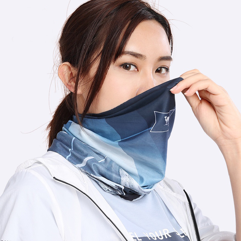 Khăn choàng bandana CAMEL CROWN thần kỳ chống tia uv bảo vệ mặt và cổ cho nam nữ khi hoạt động thể thao ngoài trời