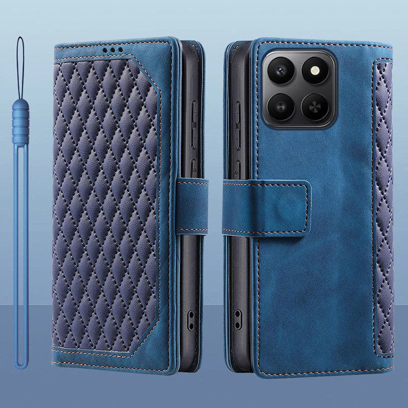 Dành Cho Honor X7d 5G 4G Da Lật Đựng Thẻ Sách Ví Đứng Bảo Vệ Toàn Diện Dành Cho Honor 400 Smart 5G Vỏ Điện Thoại